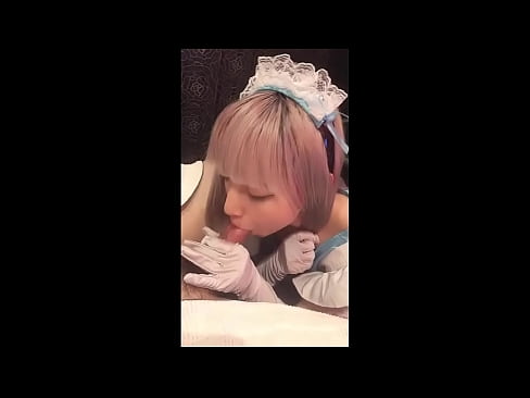 ❤️ Японски идол [mayuka], костюм на френска прислужница, част 1, свирка и дрънкане с лосион ️ Качествено порно в bg.nicepornphotos.ru ❌